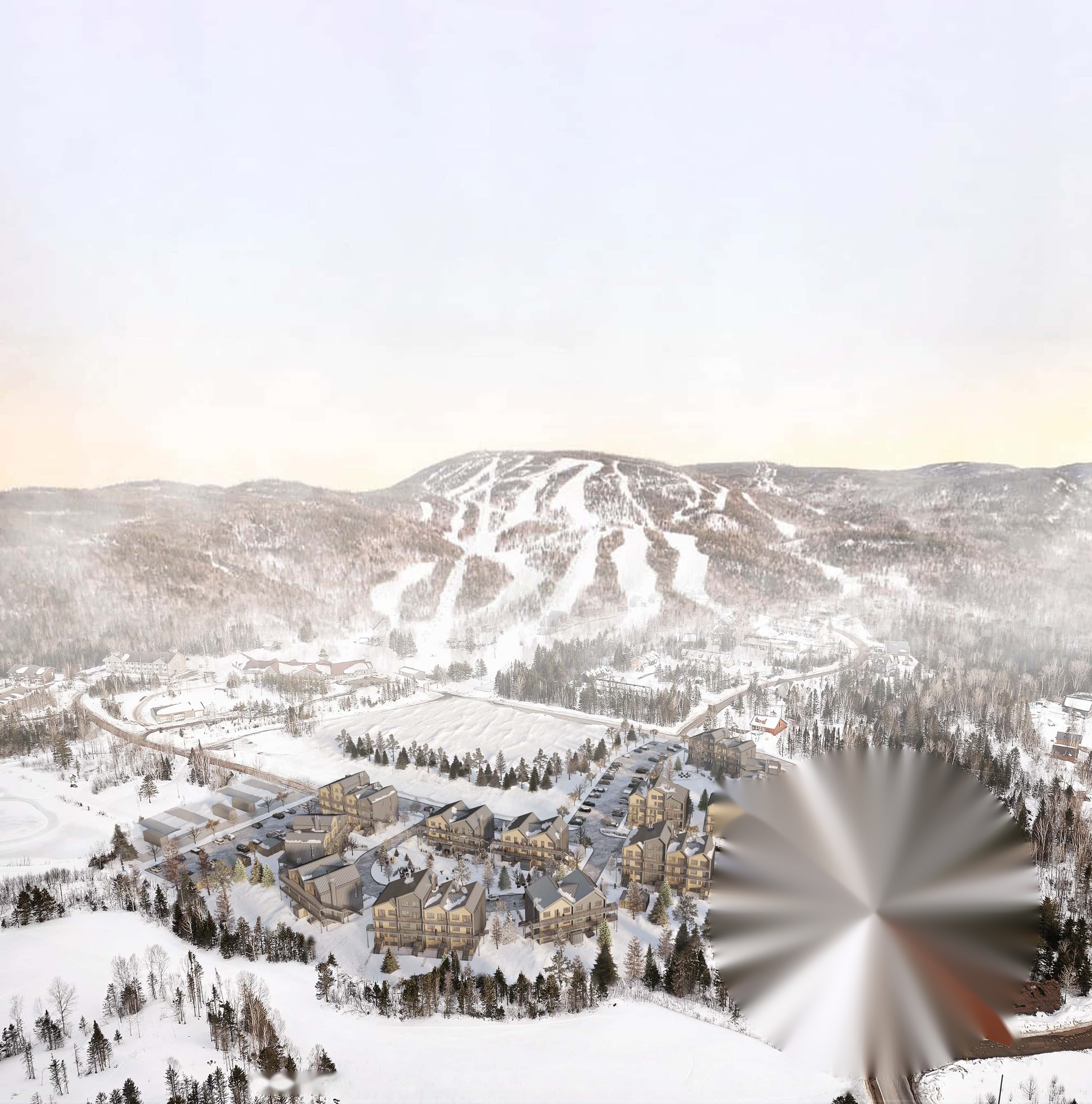 Le Croissant – Montagne, at the base of Mount Edouard in L’Anse-Saint-Jean